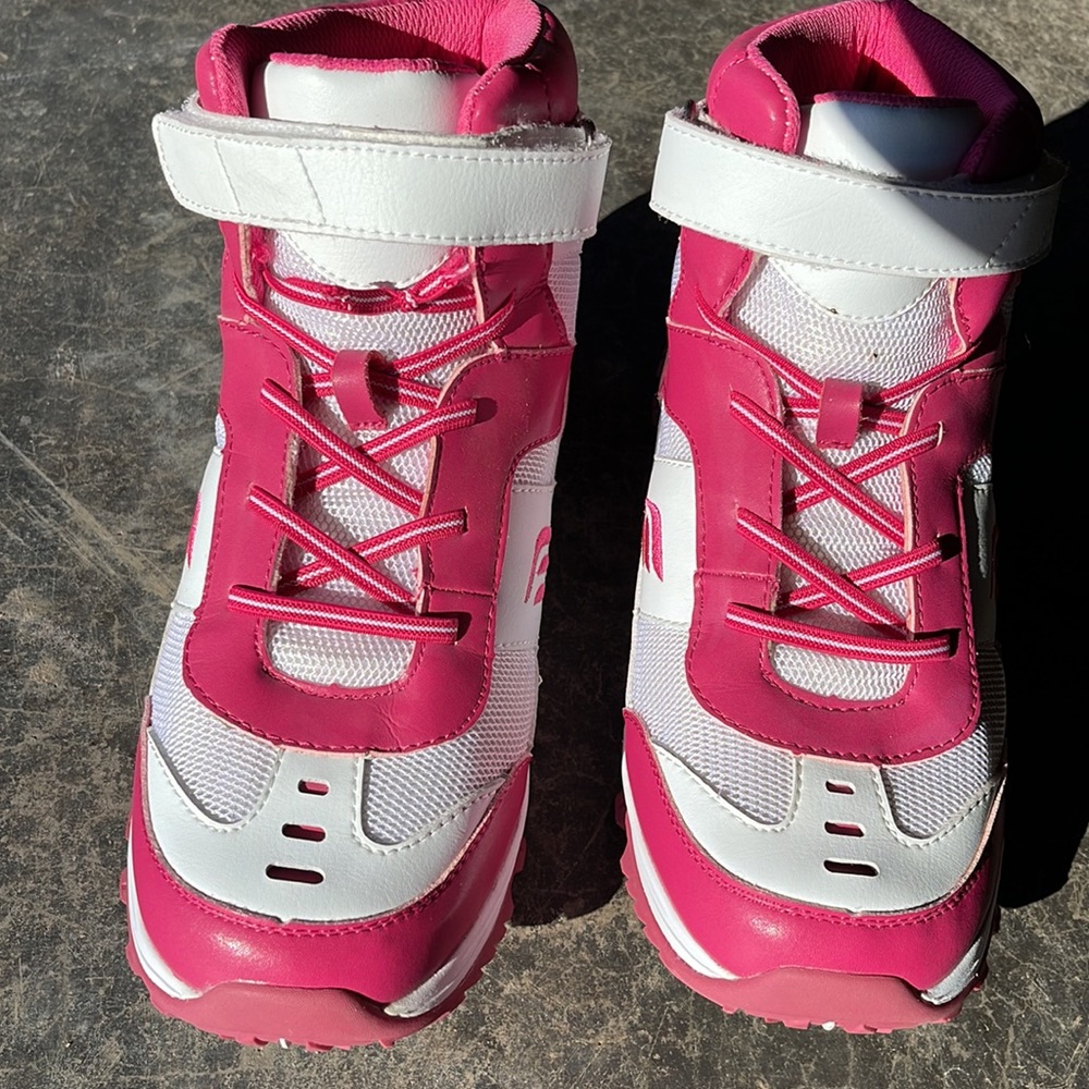 MT. EMEY CHILDREN STRAIGHT LAST ATHLETIC BOOTS WITH ELASTIC LACES - Picture 3 of 9